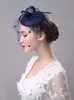 Chat de mariage antique antique européenne et américaine pour femmes ornements de cheveux Banquet coiffeur linge net yarn pêtième nuptial chapeau 75775054870754