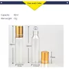 30pcslot 5ml 10ml Roll de vidro na garrafa para óleos essenciais garrafa de perfume em contêineres cosméticos vazios para amostra de óleo2671707