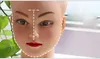 2 st mycket peruk mannequin falskt huvudstöd display huvudmodell makeup297i