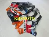 Injektionsgjutningssats för Honda CBR900RR 929 00 01 CBR 900RR CBR900 2000 2001 ABS Röda Orange Blue Fairings Set + Presenter HZ13