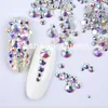 1 Pack Crystal AB Color Mixed SS3SS16 Glass Nail Art Rhinestones GEMS Non Hix Flatback 3D Nail Jewelry Decoration Tools1098612