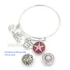 Nuovo arrivo Best Friend Charm Bracelet 18mm Snap Jewelry Best Friends Braccialetti a scatto regolabili Braccialetti per amici Regalo Regalo di compleanno