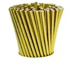 Metallic Gold Heart Star Foil Stripe Paper Straws Gold Foil Stripe Paper Straws Silver Foiled Stripe Drinking Straw