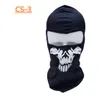 Cadılar Bayramı Hayalet Kafatası maske Tam Yüz kafatası davlumbaz Biker Motosiklet Balaclava spor maskesi kaputu Kayak toz geçirmez Windproof maskeleri Nefes