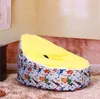 Новая мода Детские бинбэг младенец Спящая Кровать с Harness Портативного Multicolor детского дивана-Filler не включена