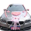 Wedding car decoration set Main wedding car front decoration flower Simulation flower wedding car set factory wholesale