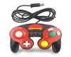 10 pçs / lote Com fio Controlador GC Para GameCube Gamepad Controle PC GC Joystick Suporte de vibração 10 cores