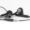 Stereo-hörlurar med mic 3,5 mm kontroll Wired Headset Sports Musice öronsnäckor för Samsung Galaxy S8 S9 Huawei HTC