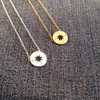 disc charm necklace