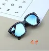 2017New İlkbahar Yaz ChildrenSunglasses Moda çocuklar Güneş EuropeanAmerican tarzı Çocuklar UV Koruma Moda Ayna çocuk lar perçinler