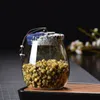 1000 ML Food Storage Glas Jar Keine Blei Küche Lagerung Flaschen Sealed Dosen mit Abdeckung Große Kapazität Candy Glas Gläser Tee Box