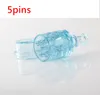 5 Needles Negative Pressure Cartridge For EZ Vacuum Mesotherapy Gun micro needle system water meso injection face whitening CE