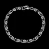 925 sterling silver printed tinplated horse shoes bracelet jewelry ladies love story gift highend men039s bracelet H0199390492