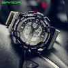 Mężczyźni Zegarki Sport Top Sanda Marka Męskie Wojskowe Zegarki Wojskowe Digital Led Electronic Man Wristwatches Relogio Masculino