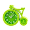 1 pièces Mini réveil muet horloges de vélo batterie chevet bureau décor cadeau (6 options de couleurs)