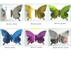 120sets/lot Fast 12 Pcs/set DIY Mirror 3D Butterfly Wall Stickers Home Decor Kids Gift Party Wedding Decor Home Decoration B5301