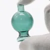 둥근 바닥이있는 화산 Terp 진주 석영 Banger 유리 수화물 캡 Domeless Bucket Nail 10mm 14mm 남성 여성 dab rig