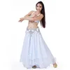 Oriental Women Belly Dance Costume Outfit Set Bra Top&Belt&Skirt Bellydance Hip Scarf Bollywood B C Cup Handmade 3 Colors