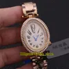 Alla hjärtans dag gåva Reine de Naples 2303 White Shell Dial Quartz Diamond Bezel Womens Watch rostfritt stål armband nya damklockor