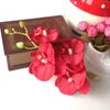 Ny design Konstgjorda Kamellia Blommor Hårstift Phalaenopsis Hair Clip Headwear Dames Bröllopsfest Hårtillbehör