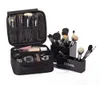 Trousse de maquillage de voyage Portable, trousse de maquillage, Mini trousse de maquillage, 9.8 pouces, couleur noire