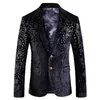 Nova chegada moda estilo outono homens terno único breasted casual homens blazers de alta qualidade velveteen plus size m l xl2xl 3xl-5xl