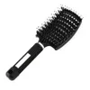 Pro Hair Scalp Massage Comb Hairbrush Bristle&Nylon Women Wet Curly Detangle Hair Brush for Salon Hairdressing Styling Tools265P
