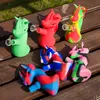 5.5 polegada de Silicone Tubo de Água Mini Dragão Bongo Hookah Bongos Óleo de Silicone Dab Rigs com Bacia De Vidro