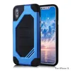 2 i 1 Anti-Fall Protection Case Shock Fodral Armor Hard TPU PC Cover Fodral för iPhone X XR XS Max 8 7 6 6s Plus