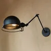 RH loft E27 lampada da parete braccio meccanico francia Jielde lampada da parete reminisced doppio retrattile vintage Wall Swing Arm Light