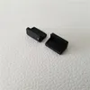 5 pcs/lot USB prise anti-poussière Protection prise Interface capuchon cosmétique caoutchouc prise noir