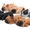 Bonitos Pequenos Buldogues Franceses Ímãs Série de Dormir Chai Dog DIY Boneca Adesivos Magnéticos Dos Desenhos Animados Mini Brinquedos Boneca Para Decoração de Frigorífico Passatempos