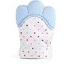 Silicone baby wanten kinderziektes Mitten Glove kinderziektes kauwbare pasgeborene verpleegstempentheet -kralen baby BPA gratis geluidstanden Xmas cadeau