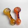 Glass Pipe Spoon for Smoking Colors May Vary 3.9" Hand Made Pipes From Radiant Glass Factory