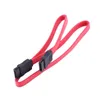 Free shipping Computer Cable 45cm Sata Drive Cables Serial ATA SATA 2 Cable Lead Hard Drive Sata Data Cable