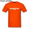 Ducati Superbike Italië Corse McK Summer Men039S T Shirts Men T -shirt Shortsleeved Men Ducati Gedrukt 100 katoen T -shirt7934772