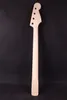 Electric guitar bass neck 34 inch 20 fret reverse headstock Maple wood Yinfente