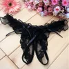 여성 섹시한 란제리 낮은 허리 레이스 끈 팬티 G String Crotchless Transparent Panties 섹시한 속옷 Culotte Femme