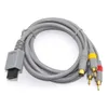 1.8m 6ft hoge kwaliteit RCA Audio Video S-Video A / V AV-kabelkoord voor Wii DHL FEDEX EMS GRATIS VERZENDING