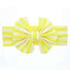 Stripe Butterfly Bowtie Baby Headband Hair Band Headwear Mode Tillbehör till Baby Kids Present Drop Shipping