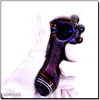 4 "Heady Glass Pipes Flash of Light Strip DAB pipe Gekleurde tabak voor roken van hoge kwaliteit hand