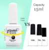 15 ml glänzende Farben Gel Lak Gelpoliermittel UV-LED-Nagelgelpoliermittel Vernis Semi Permanent Need Top Base Coat5097475