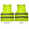 Gilet riflettente Gilet riflettente di sicurezza per esterni fluorescente ad alta visibilità Gilet ventilato