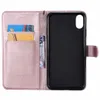 PU Wallet Lederhüllen für iPhone 15 plus 14 13 12 Pro 11 XR XS max 8 7 6 SE2 5 5S Galaxy Note 20 M33 5G M53 Telefon Flip Cover ID -Karten -Slot TPU -Buch Mobiltelefonpoßgurt