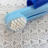 Haustierhundfinger Zahnbürstenbürsten orale Zahnreinigung hilft, Massagepinsel hinzuzufügen