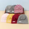 2017 Autumn and Winter Children's hat Boys Girls kids Beanies Baby's Cotton sheathing Wool Cap No Bleaching no Fluorescent Agent 24 Colors