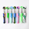 Wholesale Silicone NC with GR2 14.4mm Titanium Nail Smoking Accessories Concentrate Dab Straw Oil Rigs