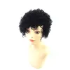 Pixie ludzka peruka do włosów tanio krojona krótka koronkowa przednia ludzka peruka z włosami dla niemowląt dla Afroamerykanów Nowe przyjazd6695763