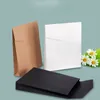 Enveloppe en papier Kraft coffrets cadeaux sac d'emballage présent pour livre/écharpe/vêtements Document décoration de faveur de mariage