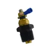 PQY - K-Swap Coolant Temp Sender Sensor Adapter K20 K24 For Honda Civic Integra + Fittings Adaptor 3/8-1/8NPT PQY-TSU01+TSU02